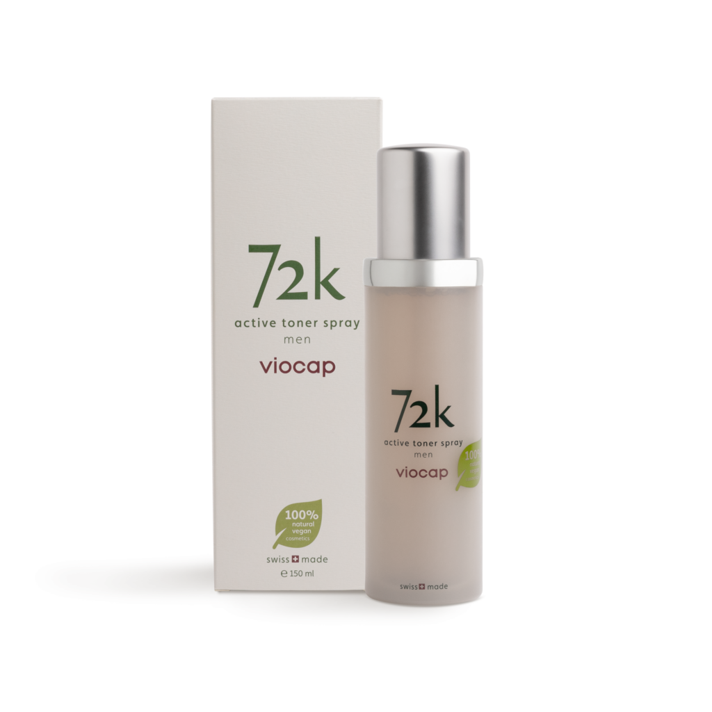 72k active toner spray men front product packaging