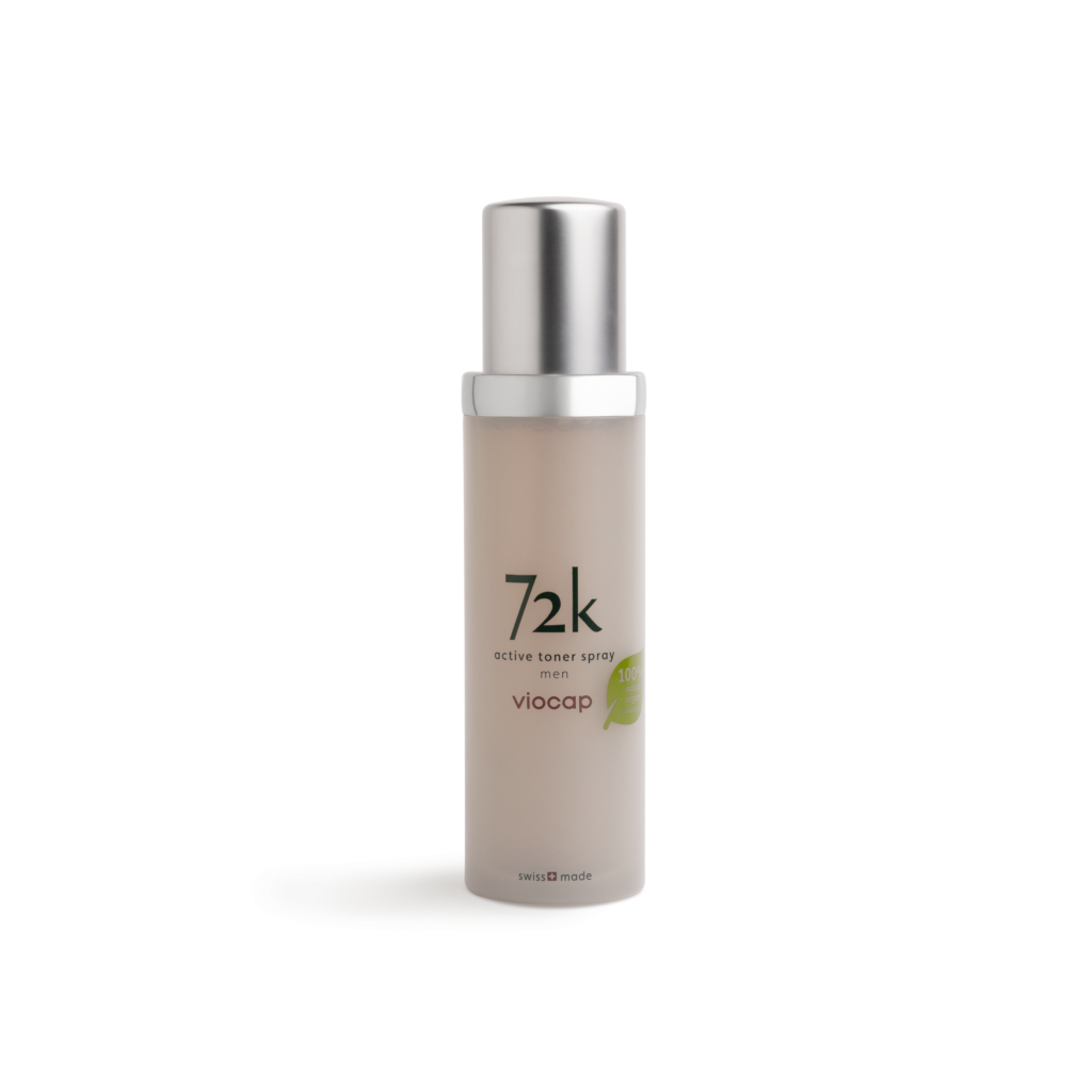 72k active toner spray men front product