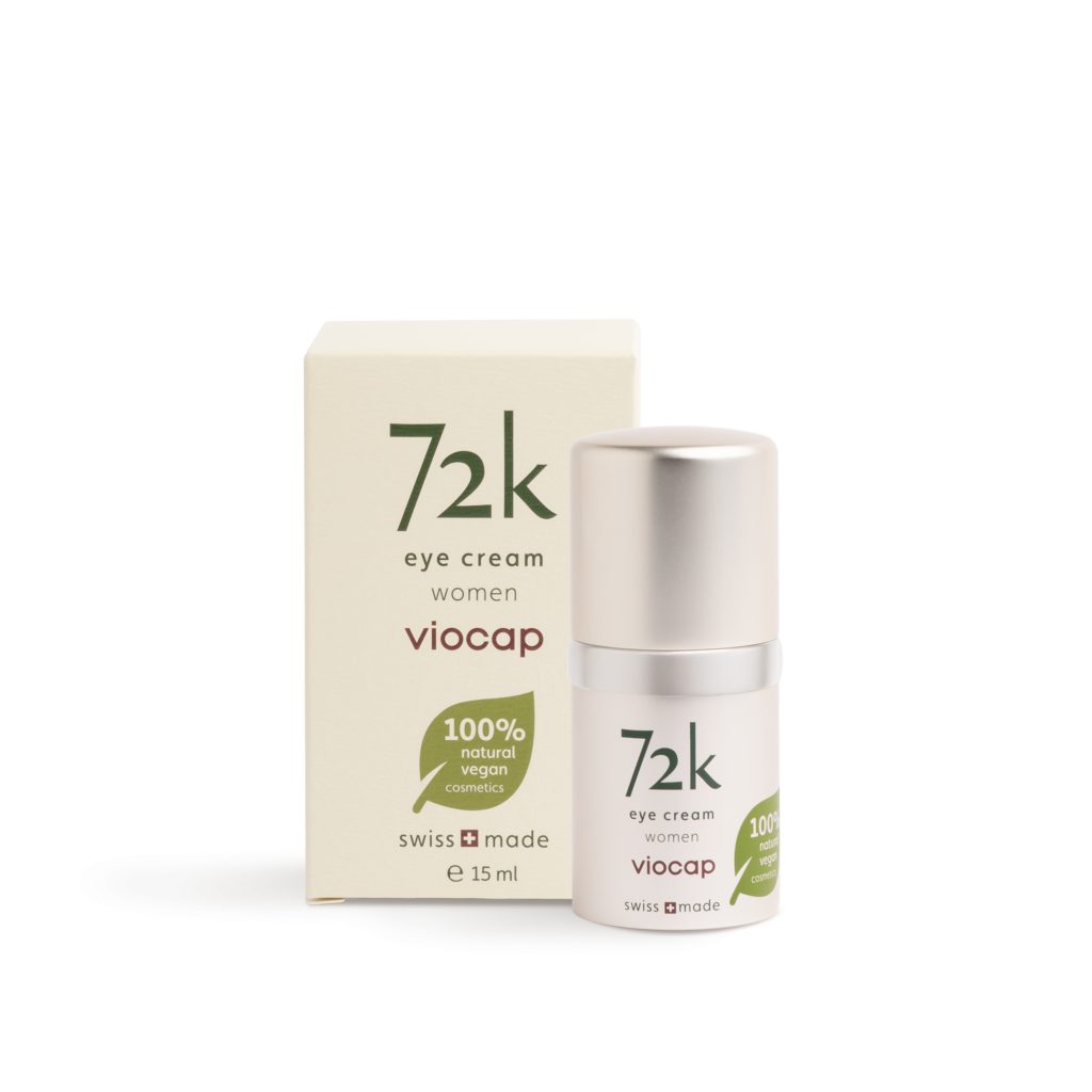 72k eye cream women front product packaging