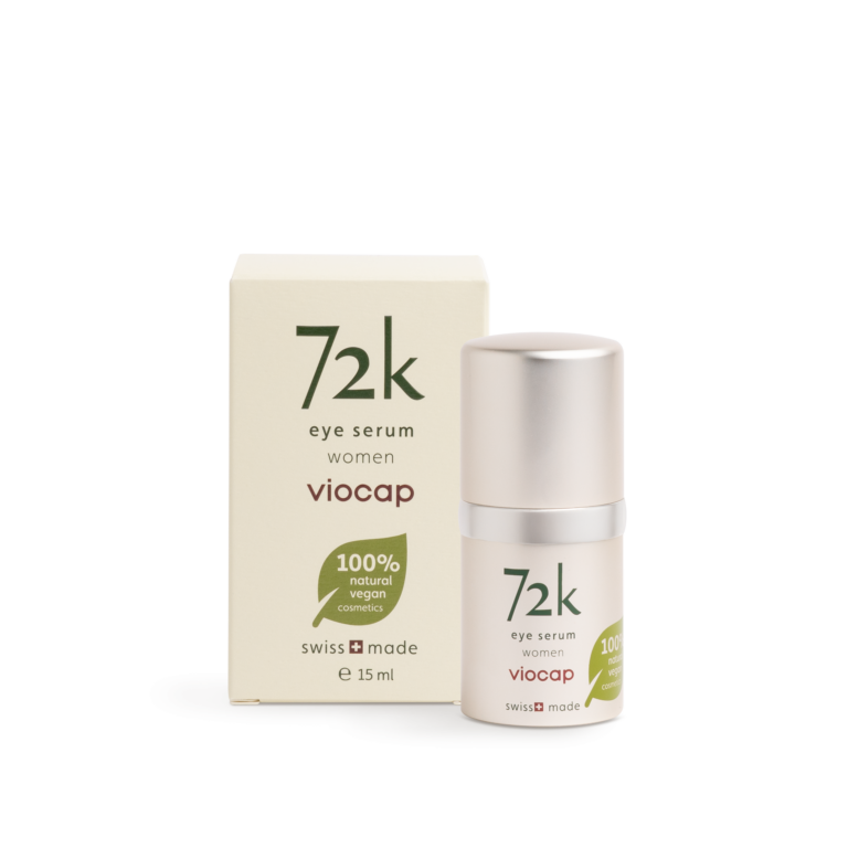 72k eye serum woman front product packaging