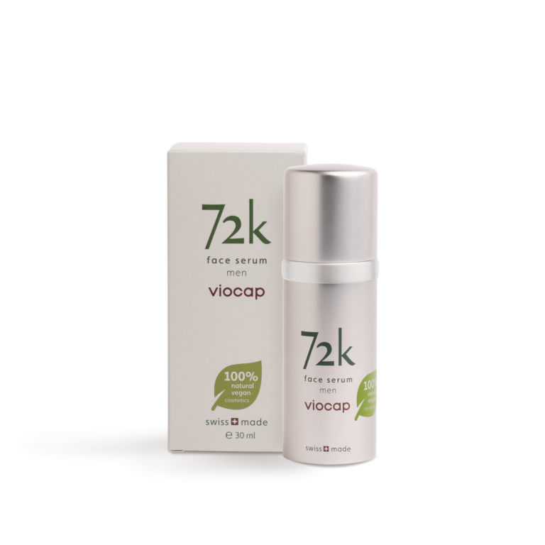 72k face serum men front product packaging