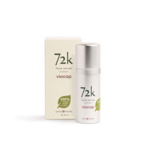 72k face serum women front product packaging