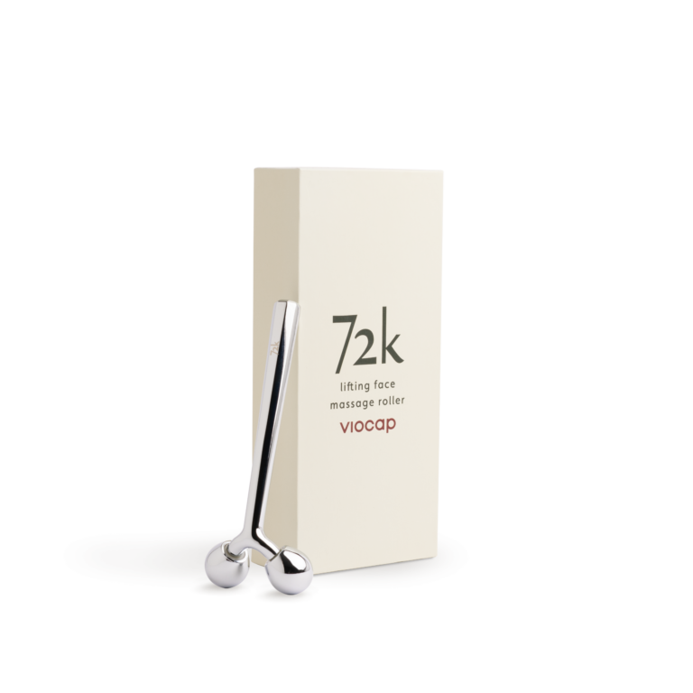 72k lifting face massage roller front product packaging